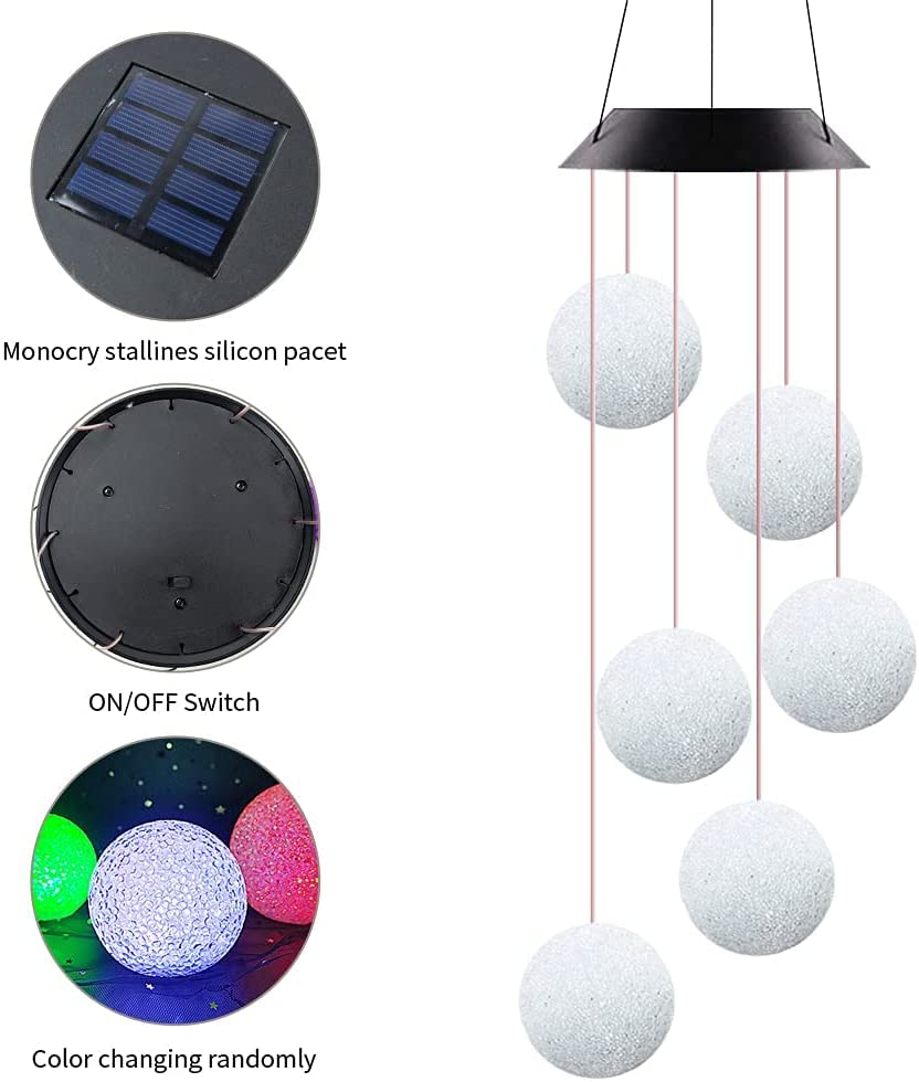 MoonBell™ Led Solar Wind Chimes