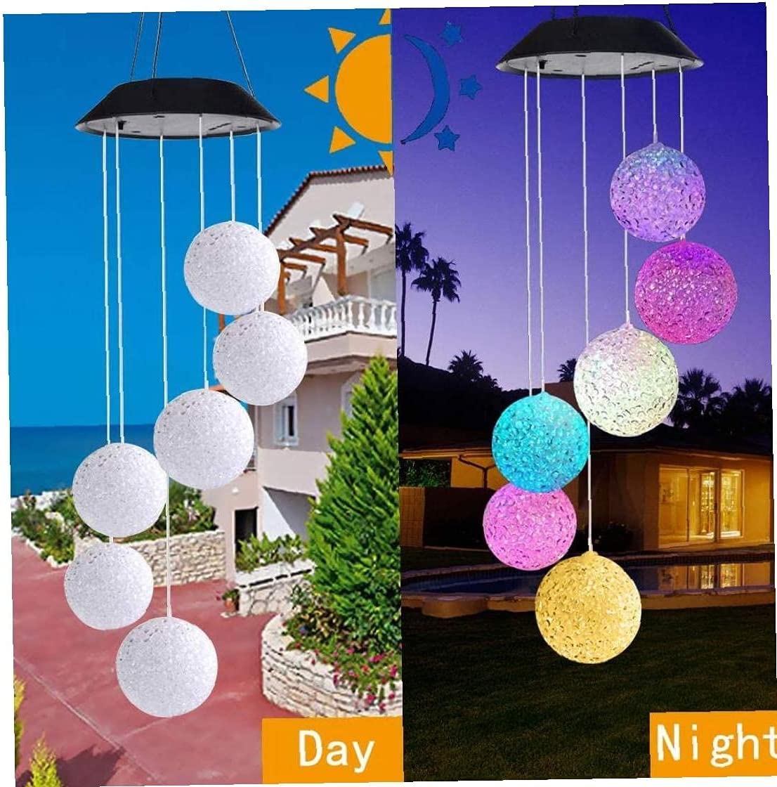 MoonBell™ Led Solar Wind Chimes