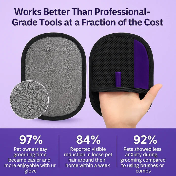 FurSweep™ Pet Hair Removal Gloves (Buy 1 Get 1 Free)