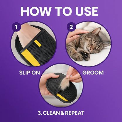 FurSweep™ Pet Hair Removal Gloves (Buy 1 Get 1 Free)