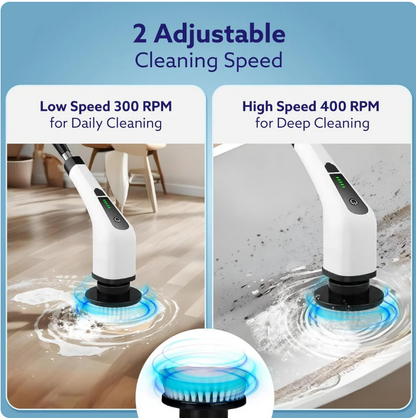Cleanistic™         Electric Spin Scrubber (9-in-1) ...