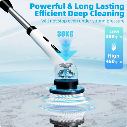 Cleanistic™         Electric Spin Scrubber (9-in-1) ...