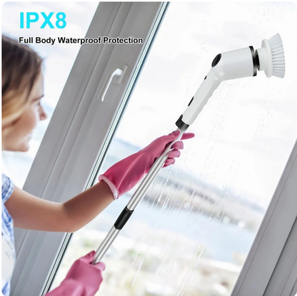 Cleanistic™         Electric Spin Scrubber (9-in-1)